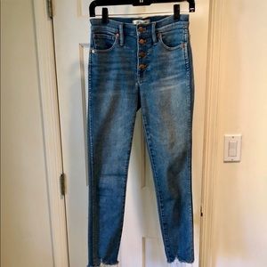 Madewell High Rise Skinny Jeans